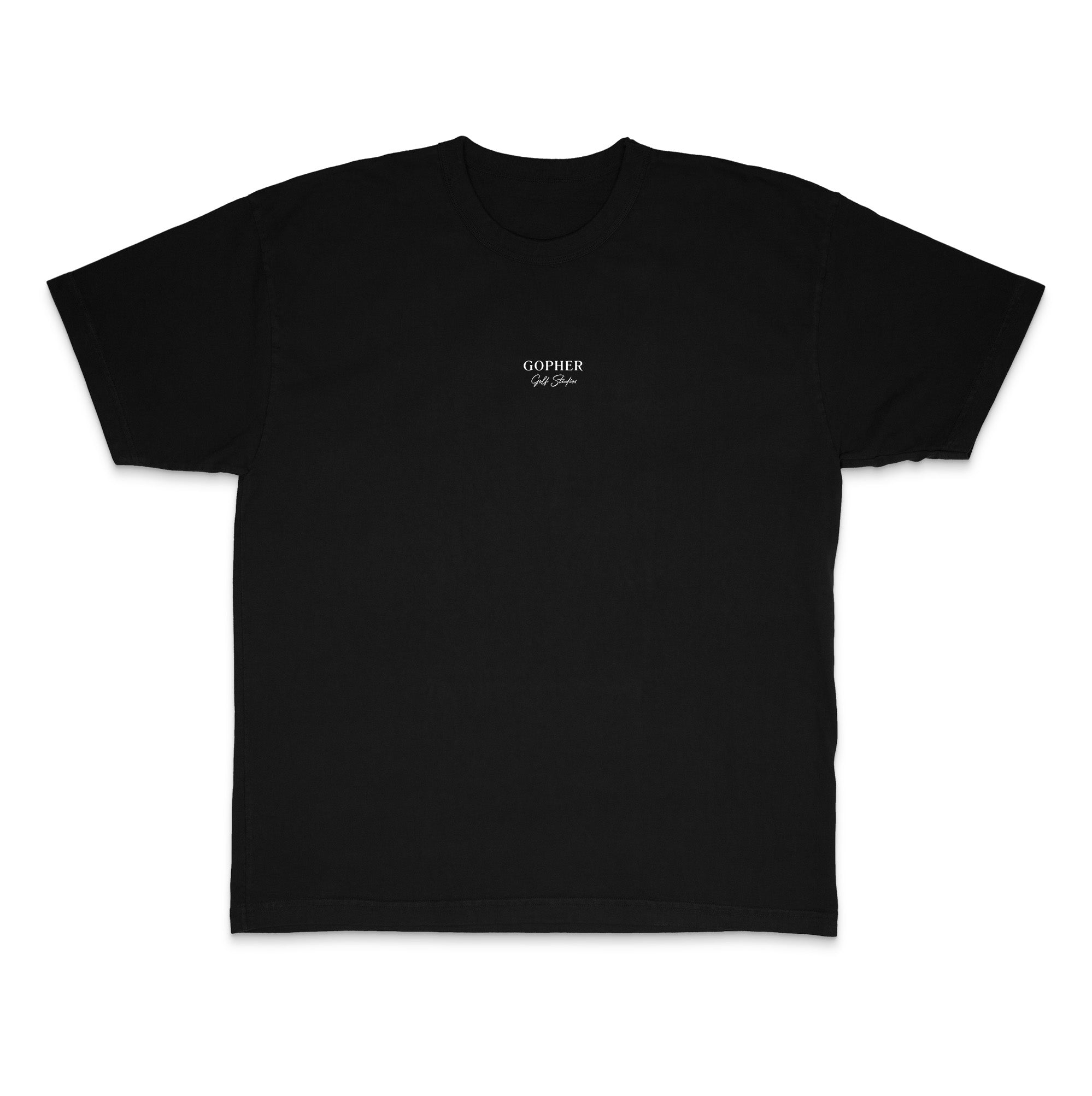 SHADOW GOPHER BLACK T-SHIRT