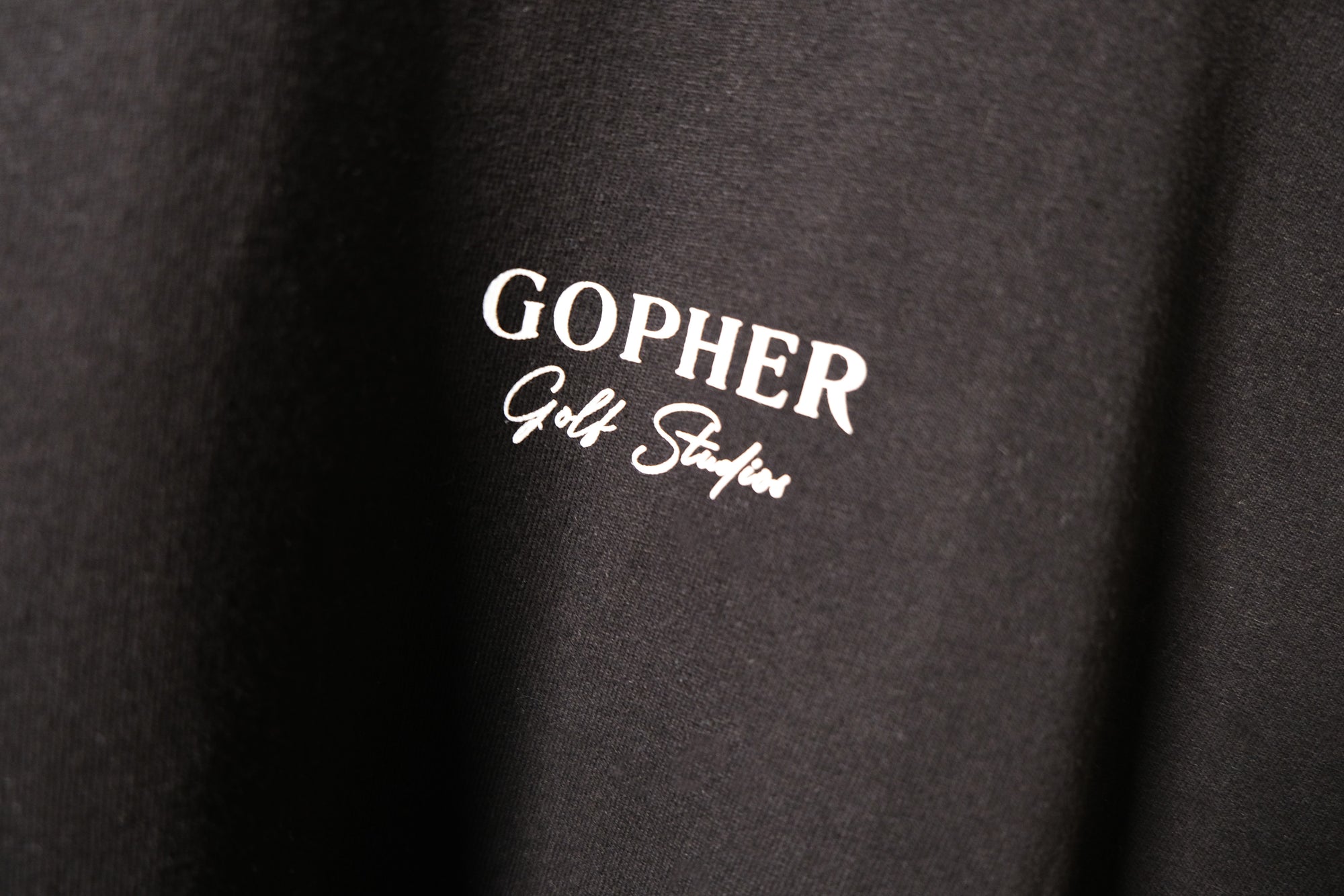 SHADOW GOPHER BLACK T-SHIRT